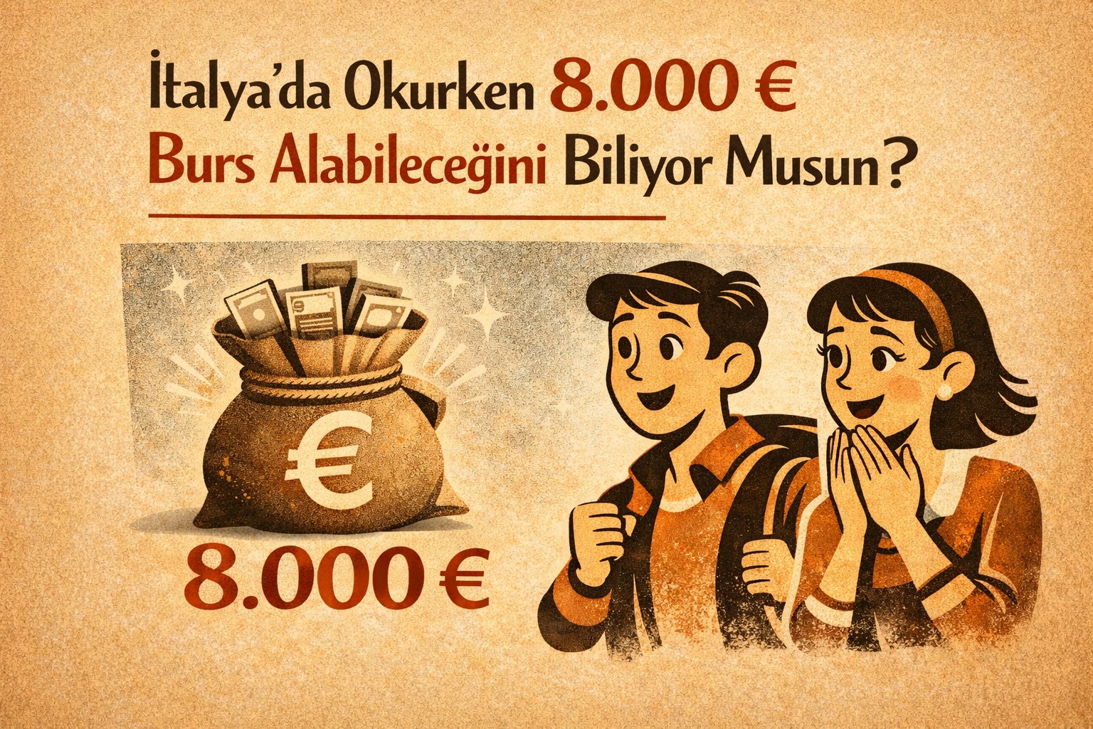 İtalya’da Okurken 8.000 €  Burs Alabileceğini Biliyor Musun?